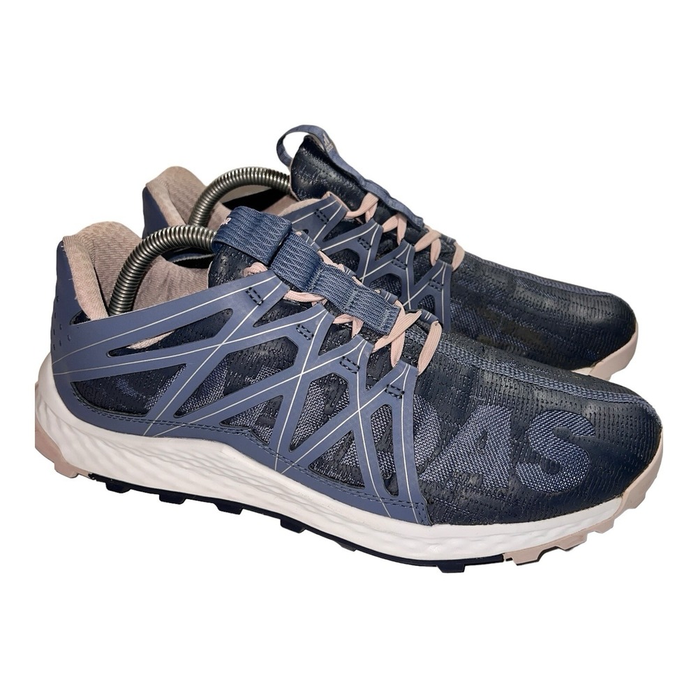 Adidas Vigor Bounce Trail Running Shoes Blue Pink Women's Size 9.5